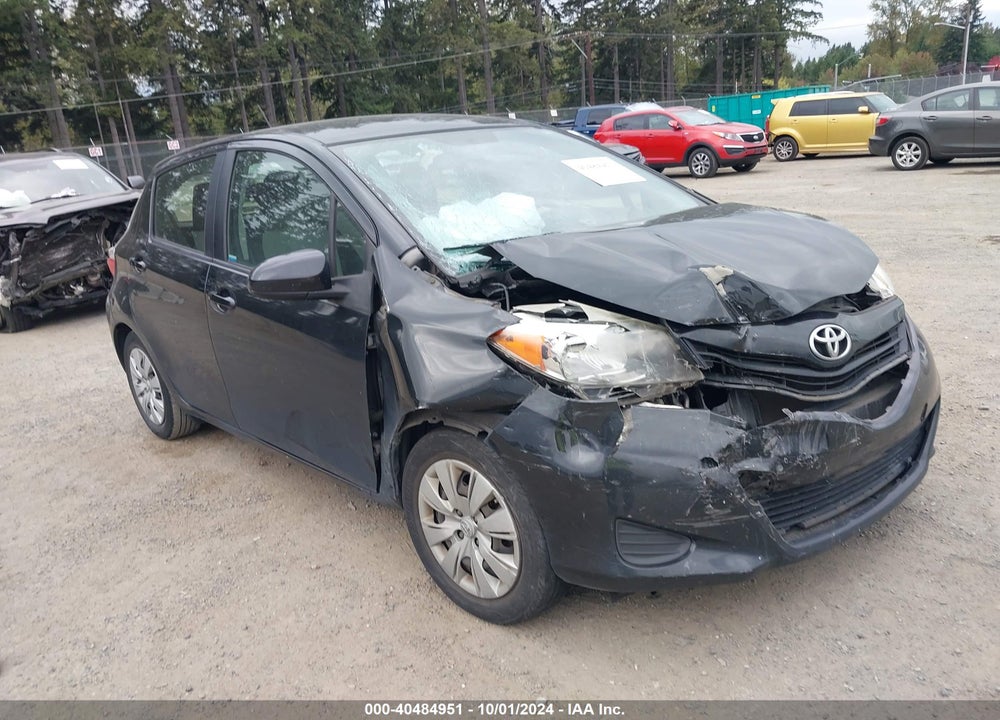 2012 TOYOTA YARIS LE VIN: JTDKTUD38CD514316