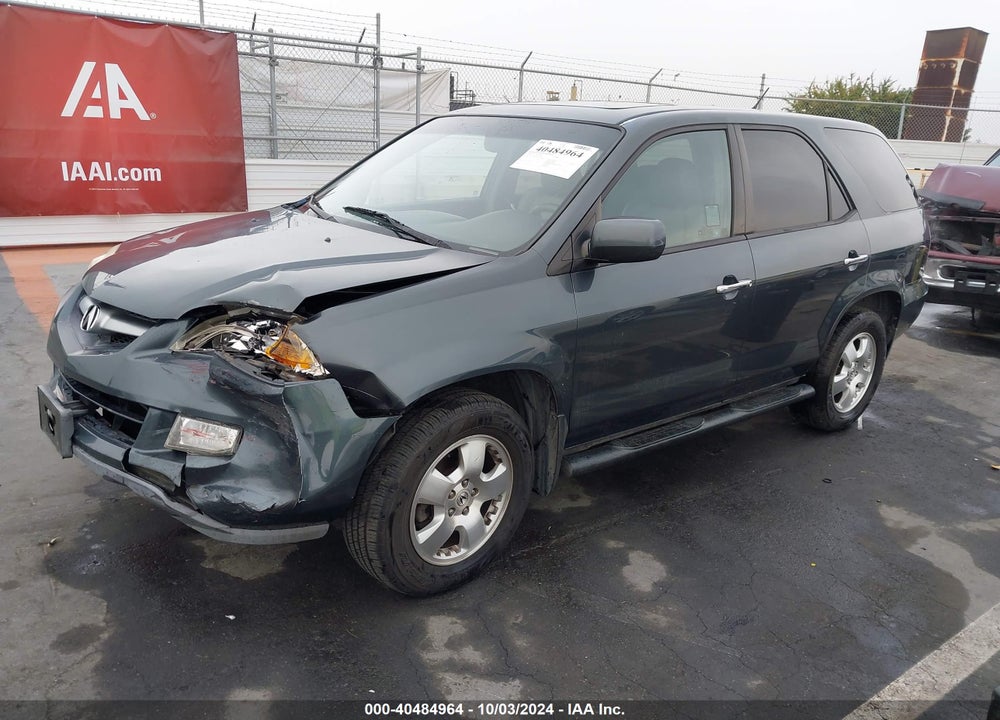 2004 ACURA MDX VIN: 2HNYD18264H515552