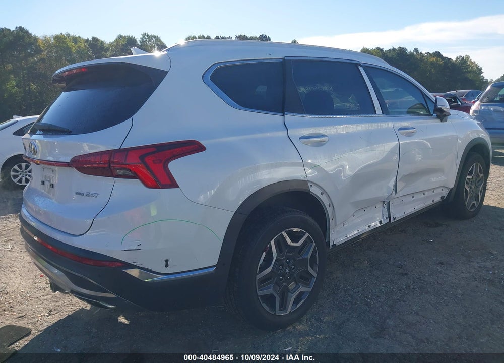 2021 HYUNDAI SANTA FE LIMITED VIN: 5NMS4DALXMH332109