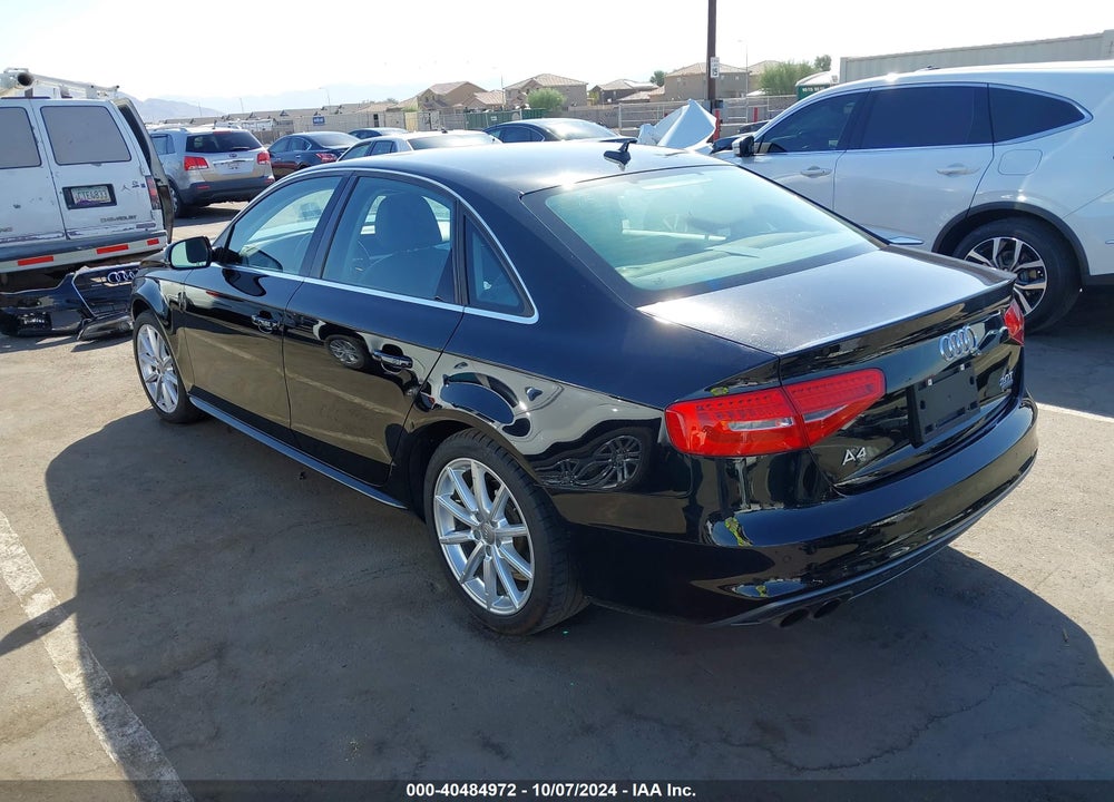 2016 AUDI A4 2.0T PREMIUM VIN: WAUFFAFL3GN017854