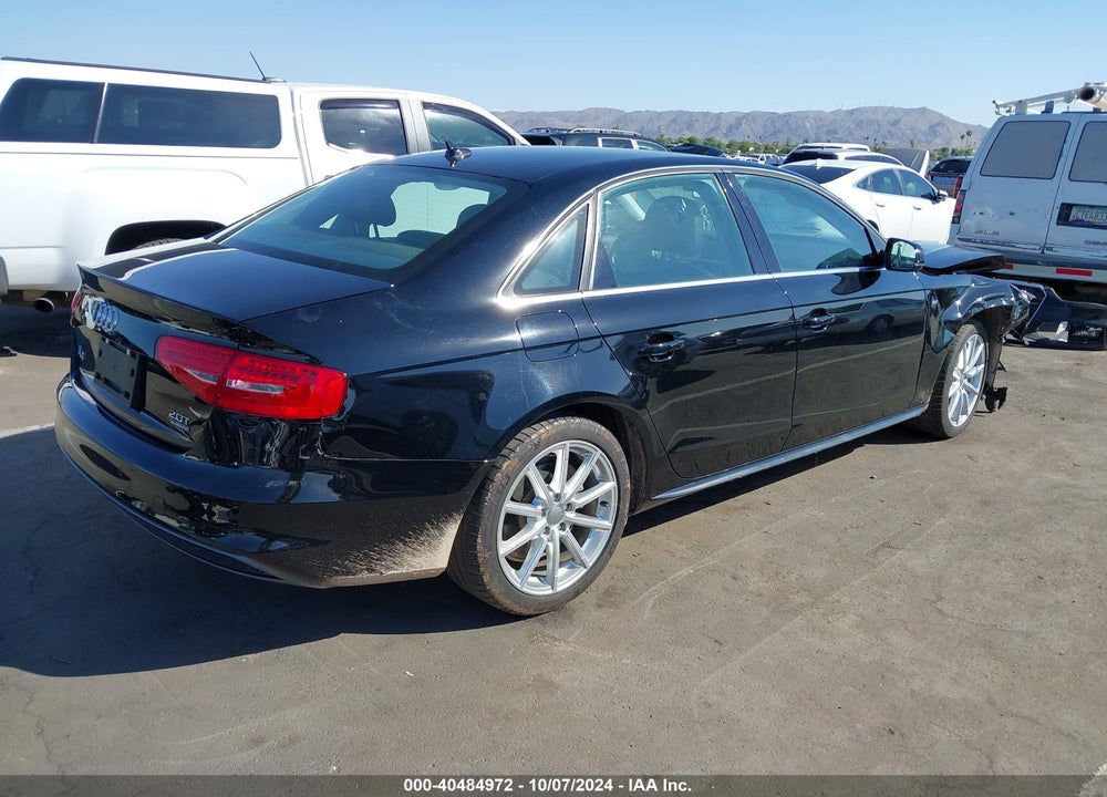 2016 AUDI A4 2.0T PREMIUM VIN: WAUFFAFL3GN017854