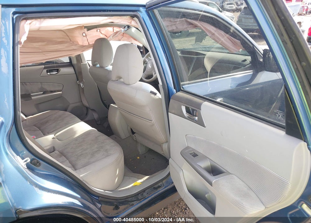 2009 SUBARU FORESTER 2.5X VIN: JF2SH63669H794345