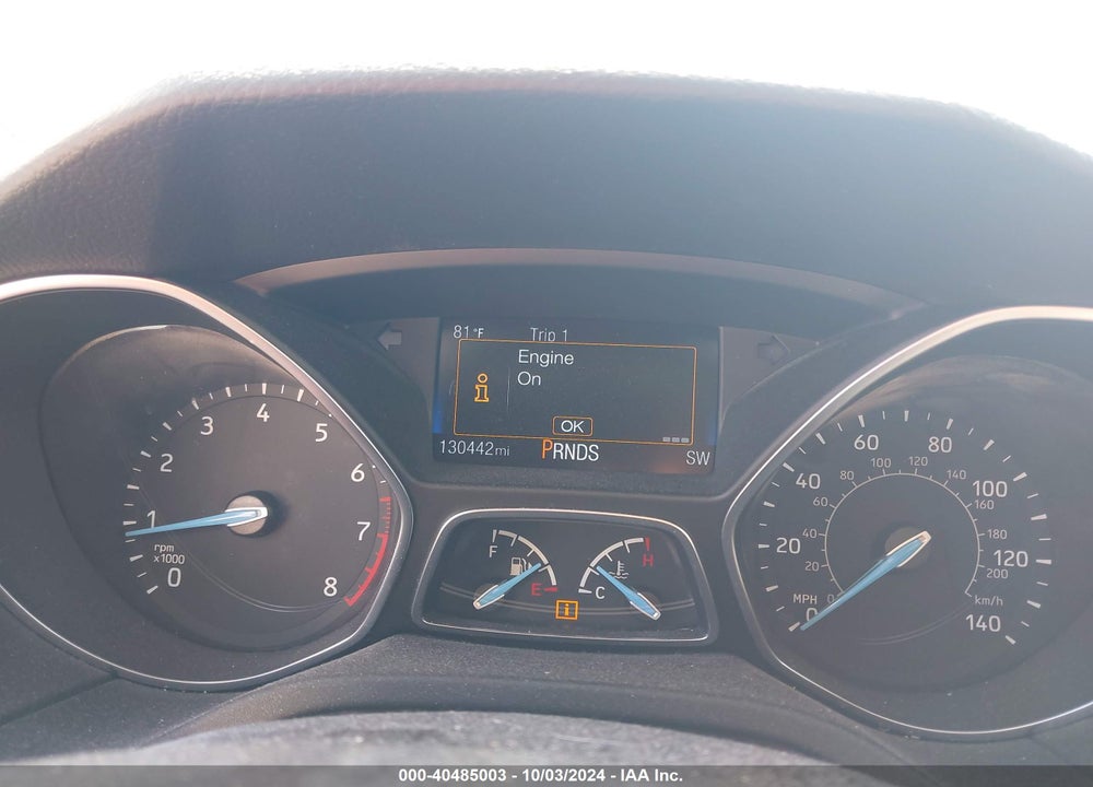 2016 FORD FOCUS SE VIN: 1FADP3KE1GL240132
