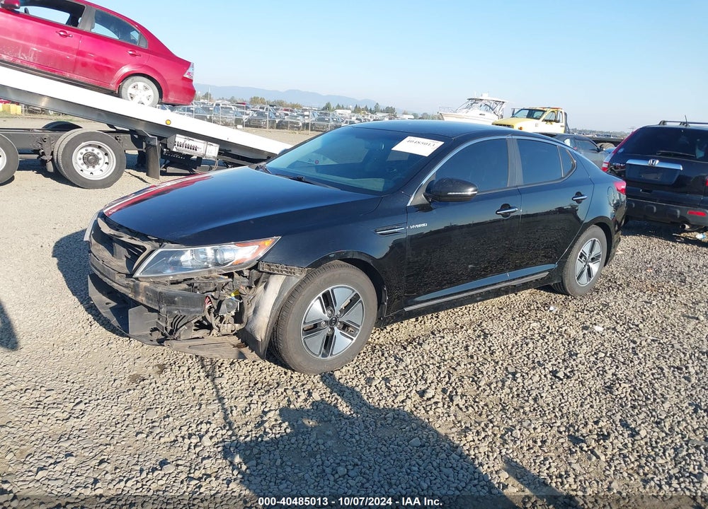 2013 KIA OPTIMA HYBRID LX VIN: KNAGM4AD1D5061620