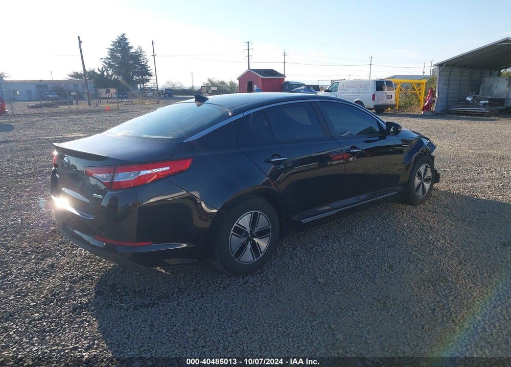 2013 KIA OPTIMA HYBRID LX VIN: KNAGM4AD1D5061620