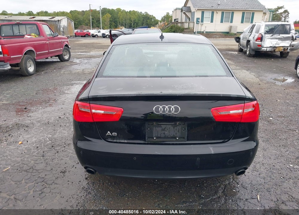 2014 AUDI A6 2.0T PREMIUM VIN: WAUGFAFC3EN064688