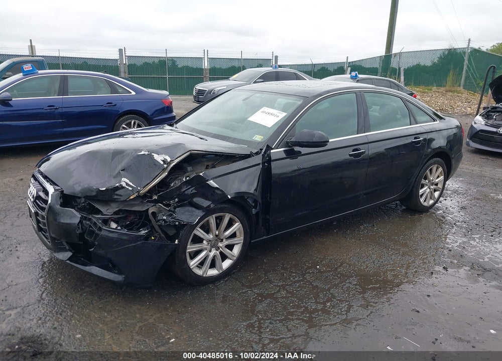 2014 AUDI A6 2.0T PREMIUM VIN: WAUGFAFC3EN064688