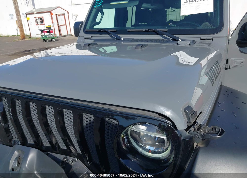 2022 JEEP WRANGLER UNLIMITED WILLYS 4X4 VIN: 1C4HJXDG1NW114285