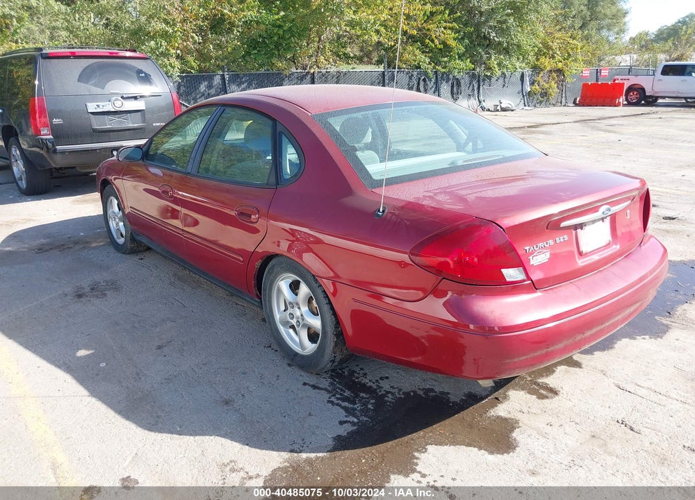 2002 FORD TAURUS SES VIN: 1FAHP55U52A226920