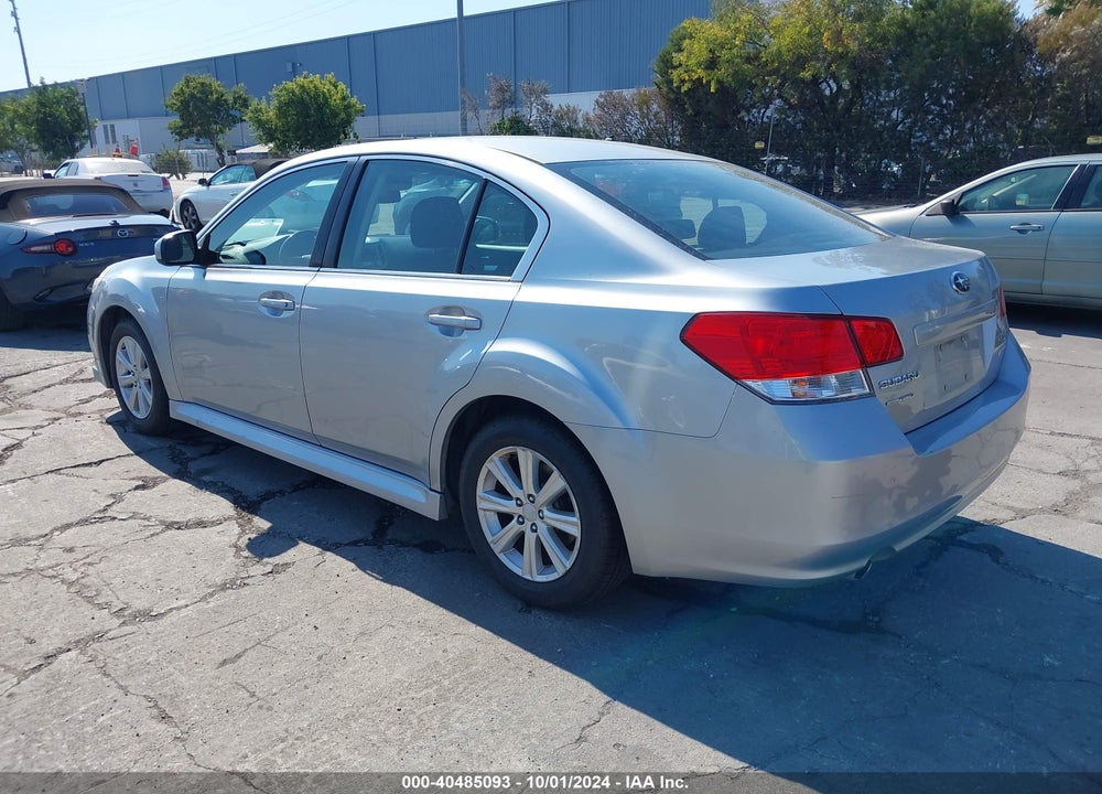 2012 SUBARU LEGACY 2.5I PREMIUM VIN: 4S3BMBC62C3016759