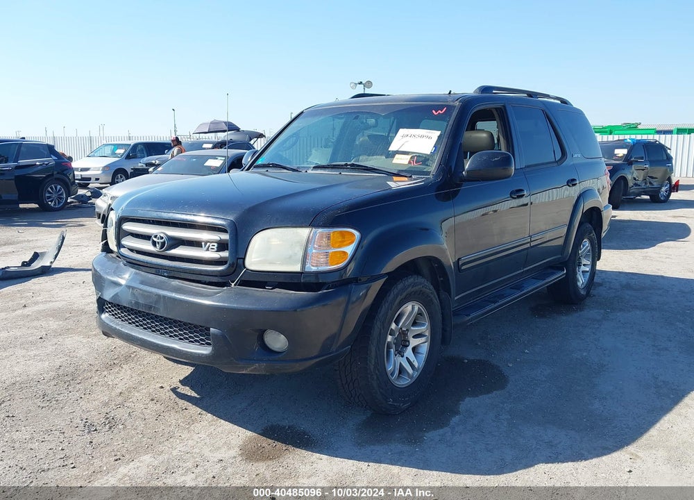 2003 TOYOTA SEQUOIA LIMITED V8 VIN: 5TDBT48A23S155798