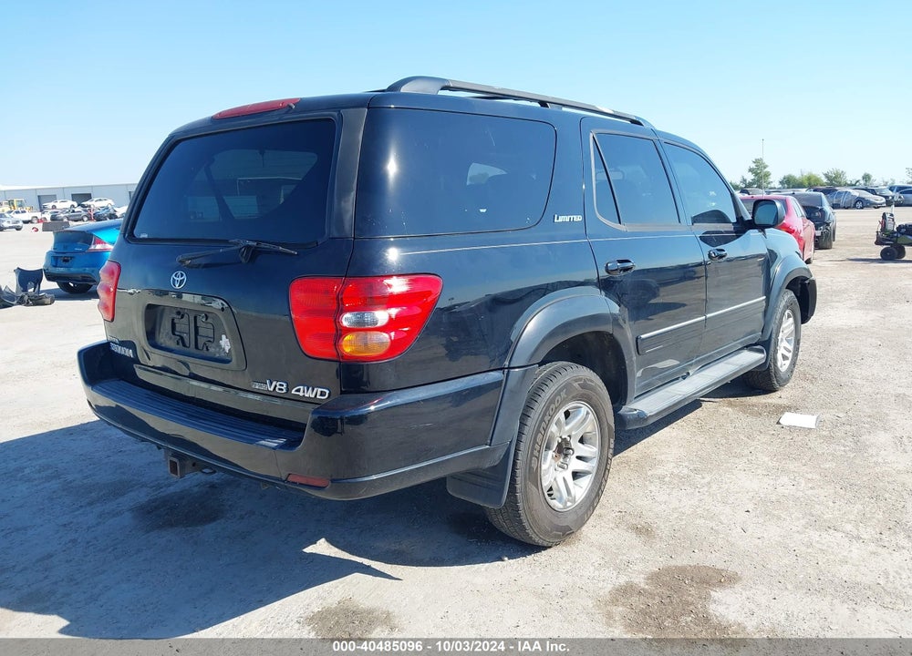 2003 TOYOTA SEQUOIA LIMITED V8 VIN: 5TDBT48A23S155798