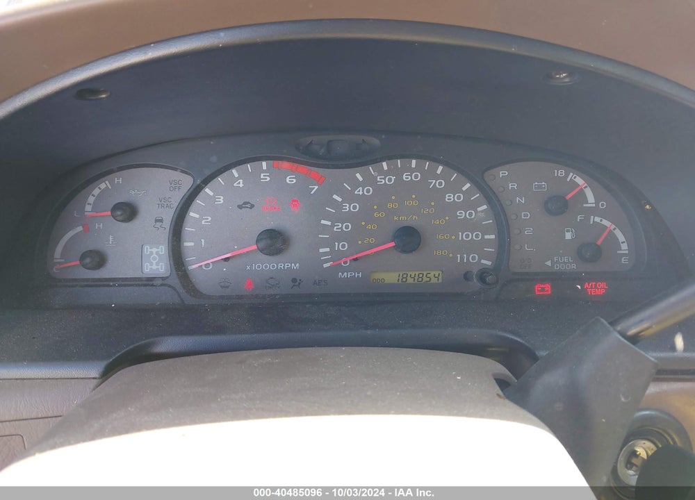 2003 TOYOTA SEQUOIA LIMITED V8 VIN: 5TDBT48A23S155798