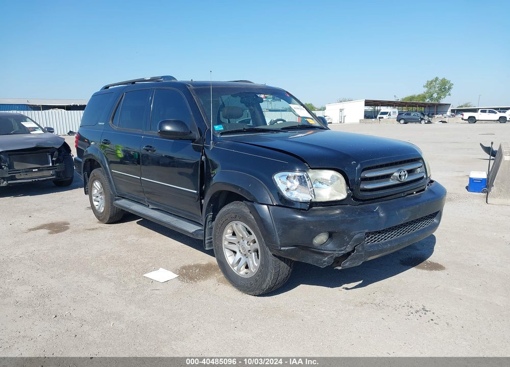 2003 TOYOTA SEQUOIA LIMITED V8 VIN: 5TDBT48A23S155798
