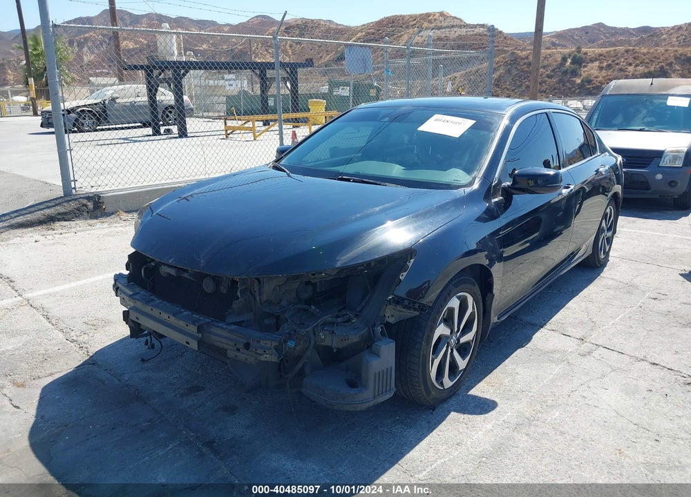 2016 HONDA ACCORD EX-L V-6 VIN: 1HGCR3F06GA001753