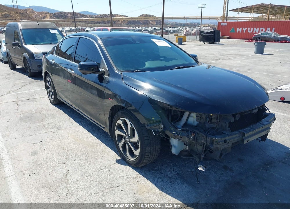 2016 HONDA ACCORD EX-L V-6 VIN: 1HGCR3F06GA001753