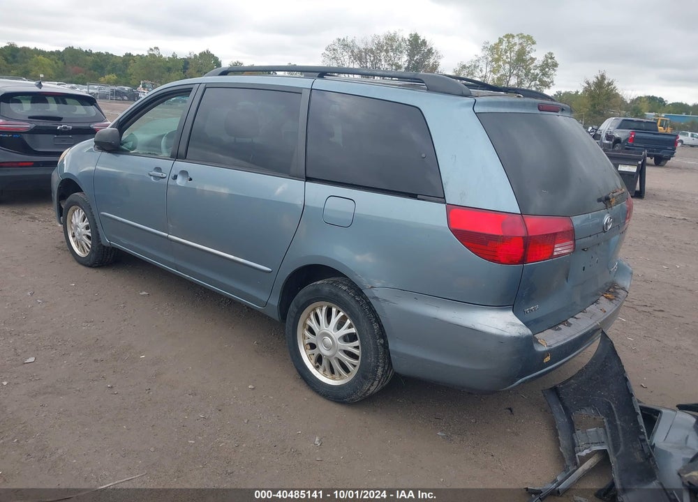 2005 TOYOTA SIENNA LE VIN: 5TDBA23C75S048526