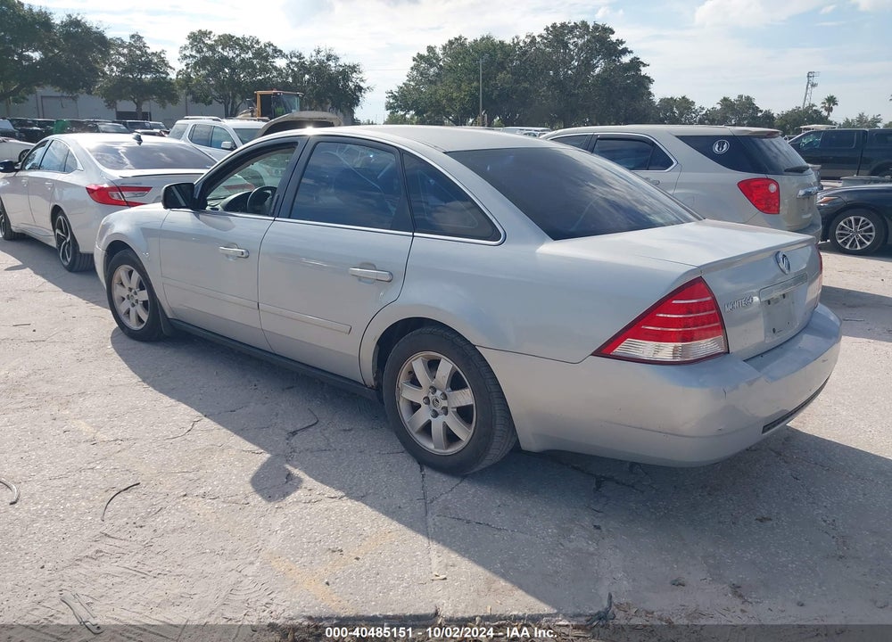 2005 MERCURY MONTEGO LUXURY VIN: 1MEFM40115G610727