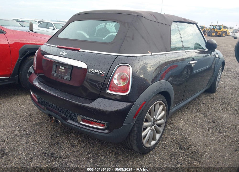 2012 MINI COOPER S VIN: WMWZP3C52CT549873