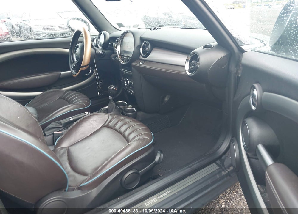 2012 MINI COOPER S VIN: WMWZP3C52CT549873