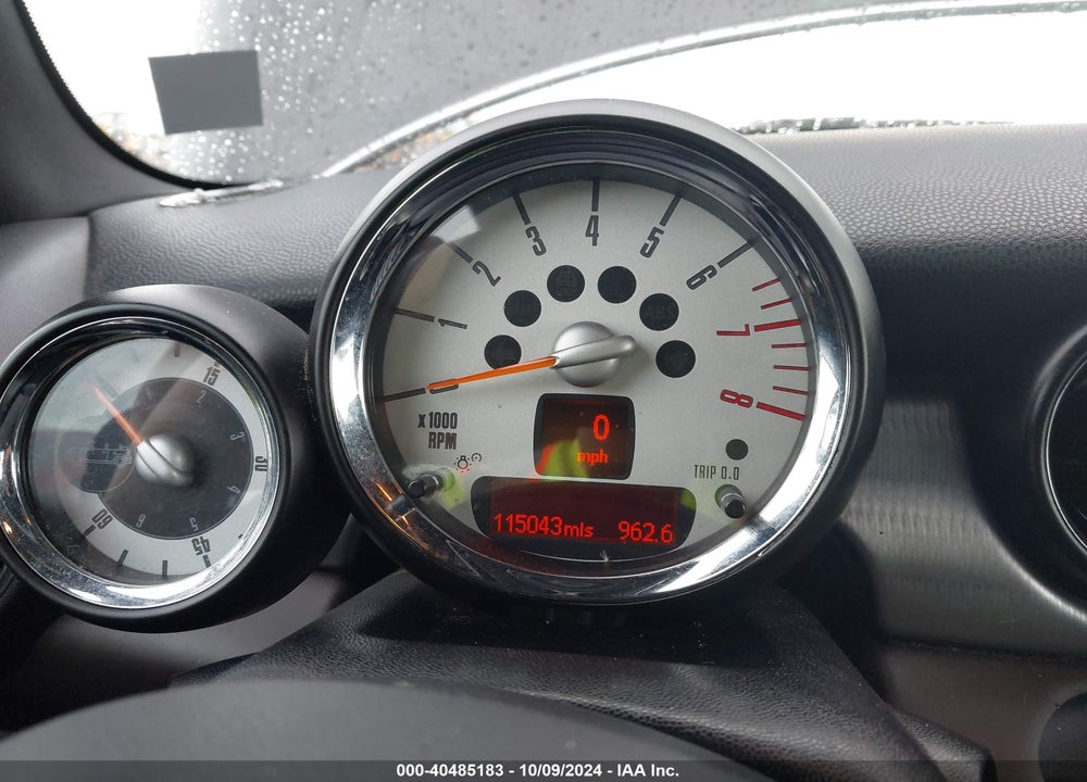 2012 MINI COOPER S VIN: WMWZP3C52CT549873