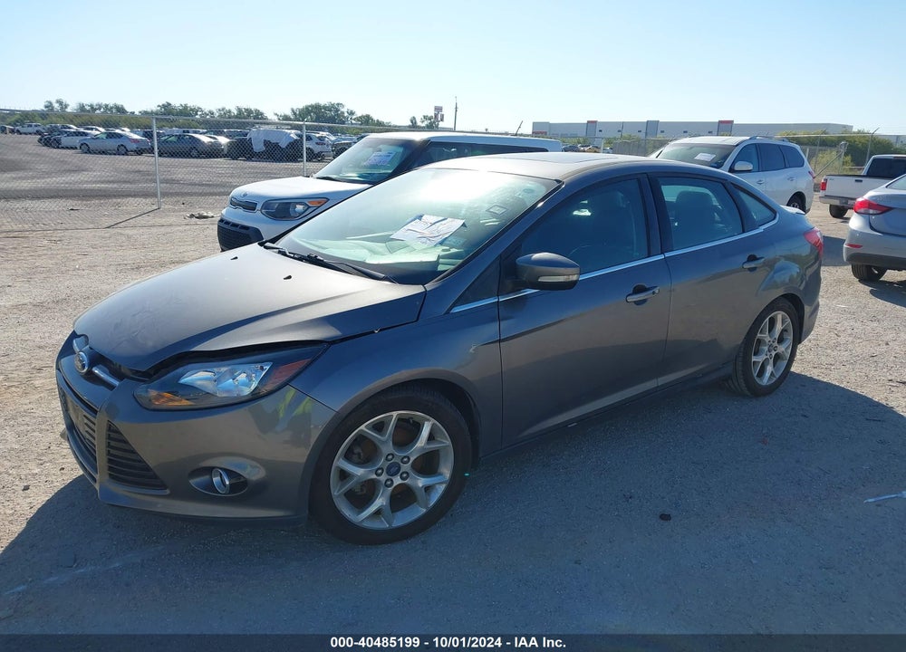 2014 FORD FOCUS TITANIUM VIN: 1FADP3J29EL155091