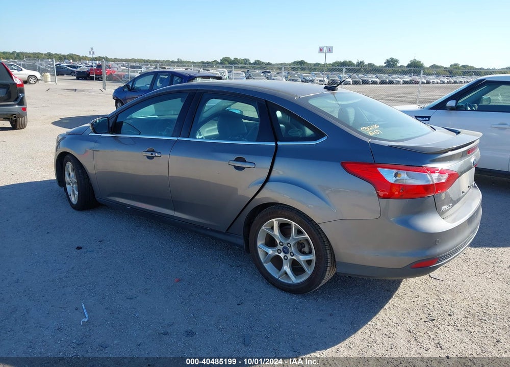 2014 FORD FOCUS TITANIUM VIN: 1FADP3J29EL155091