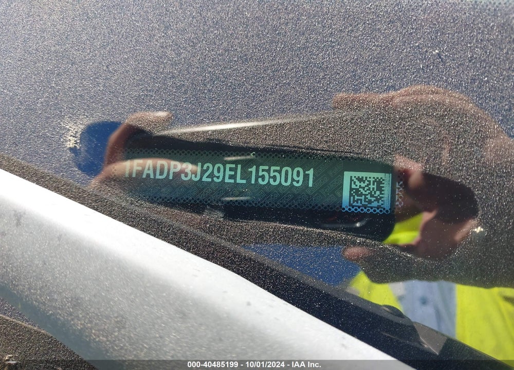 2014 FORD FOCUS TITANIUM VIN: 1FADP3J29EL155091