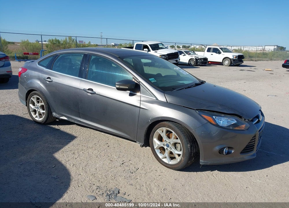 2014 FORD FOCUS TITANIUM VIN: 1FADP3J29EL155091