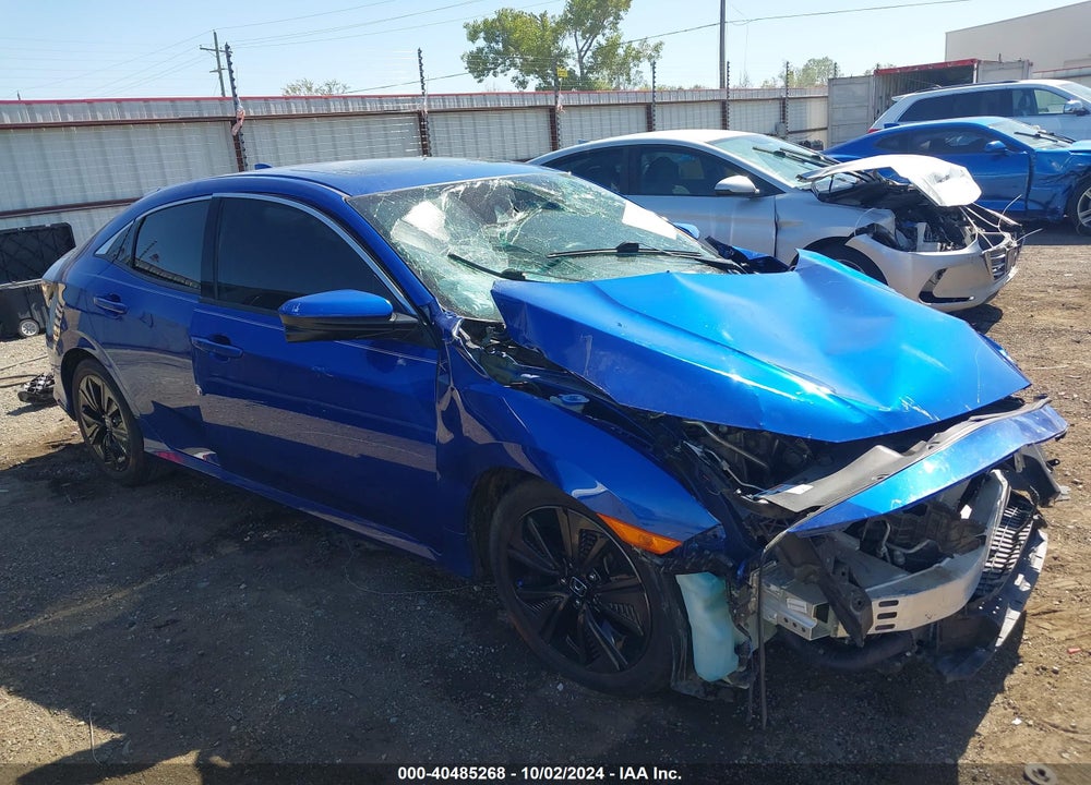 2019 HONDA CIVIC EX VIN: SHHFK7H64KU224378