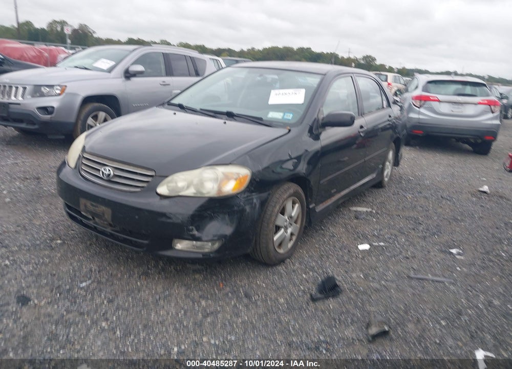 2004 TOYOTA COROLLA S VIN: 2T1BR32E84C245018
