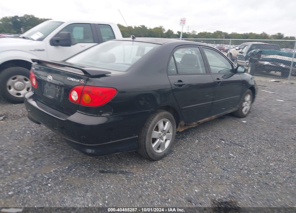 2004 TOYOTA COROLLA S VIN: 2T1BR32E84C245018