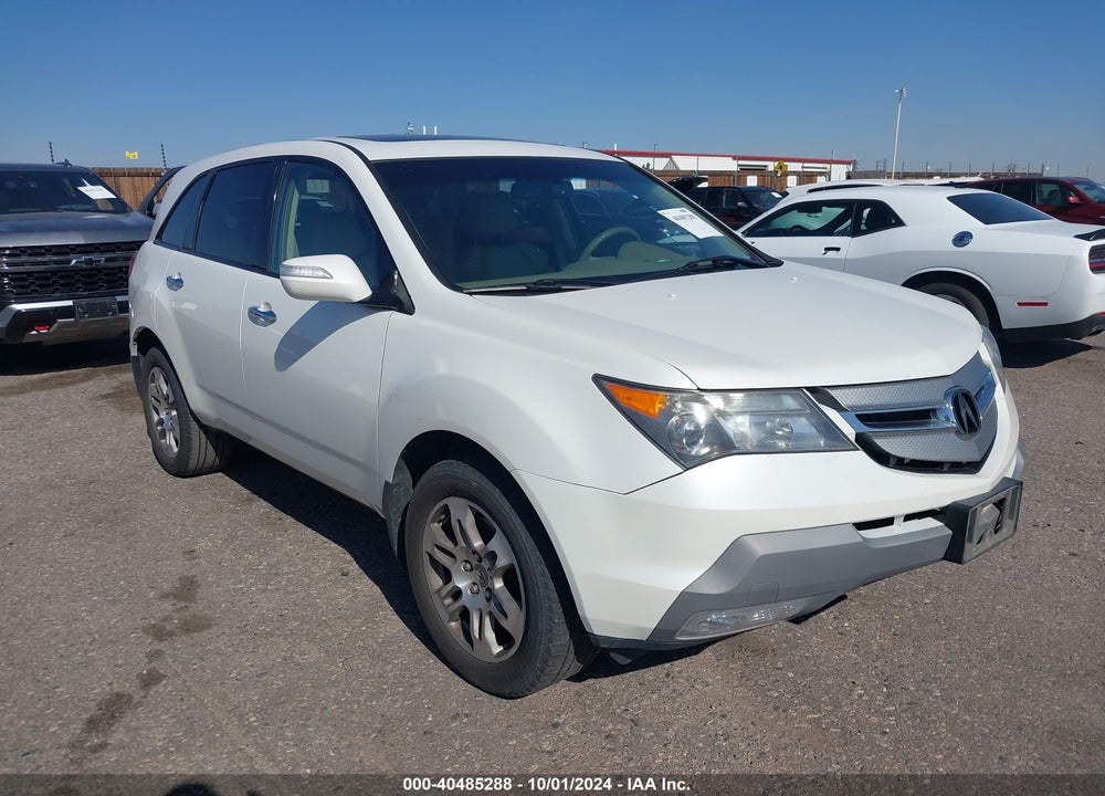 2008 ACURA MDX VIN: 2HNYD28208H528471