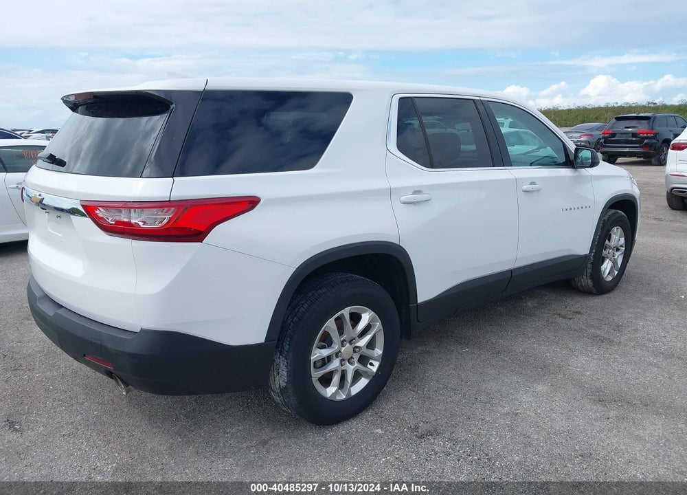 2020 CHEVROLET TRAVERSE FWD LS VIN: 1GNERFKW4LJ210610