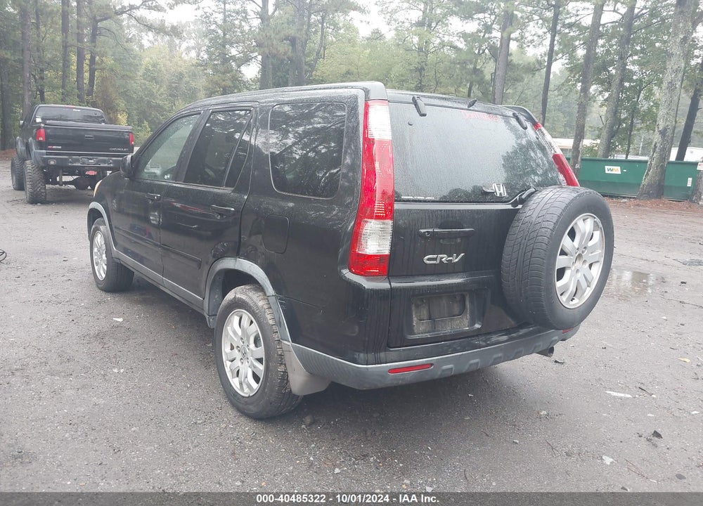 2006 HONDA CR-V SE VIN: JHLRD78906C012327
