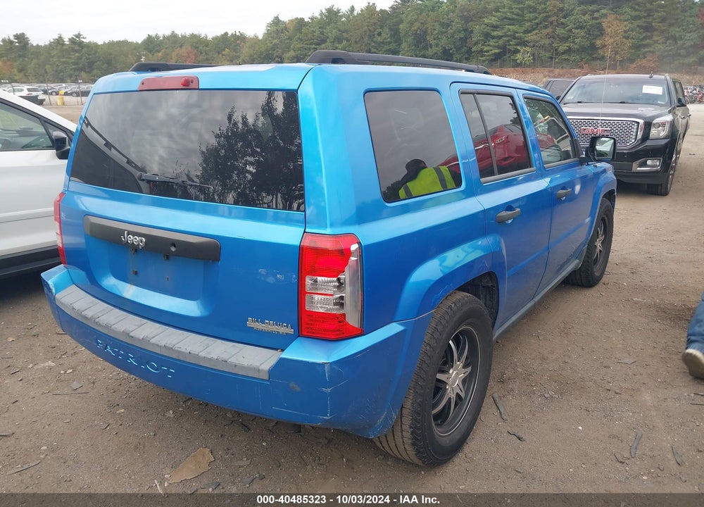 2008 JEEP PATRIOT SPORT VIN: 1J8FT28008D796778