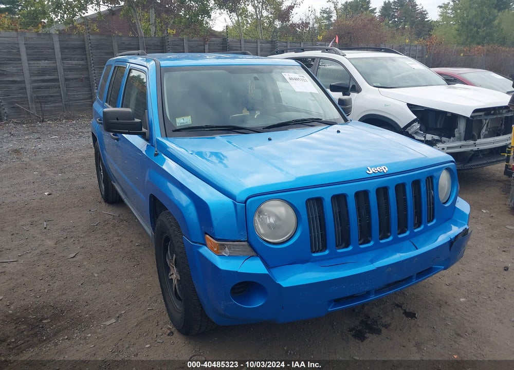 2008 JEEP PATRIOT SPORT VIN: 1J8FT28008D796778