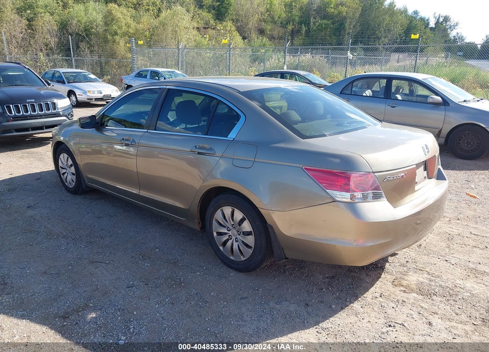 2009 HONDA ACCORD 2.4 LX VIN: 1HGCP26319A106990