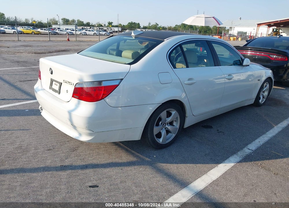 2007 BMW 525I VIN: WBANE53537CK92423