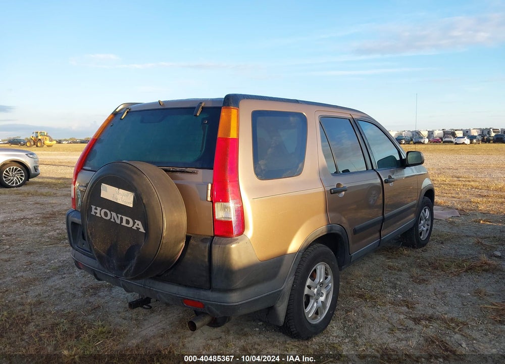 2004 HONDA CR-V EX VIN: SHSRD78844U233992