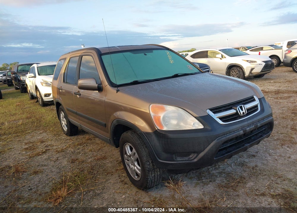 2004 HONDA CR-V EX VIN: SHSRD78844U233992