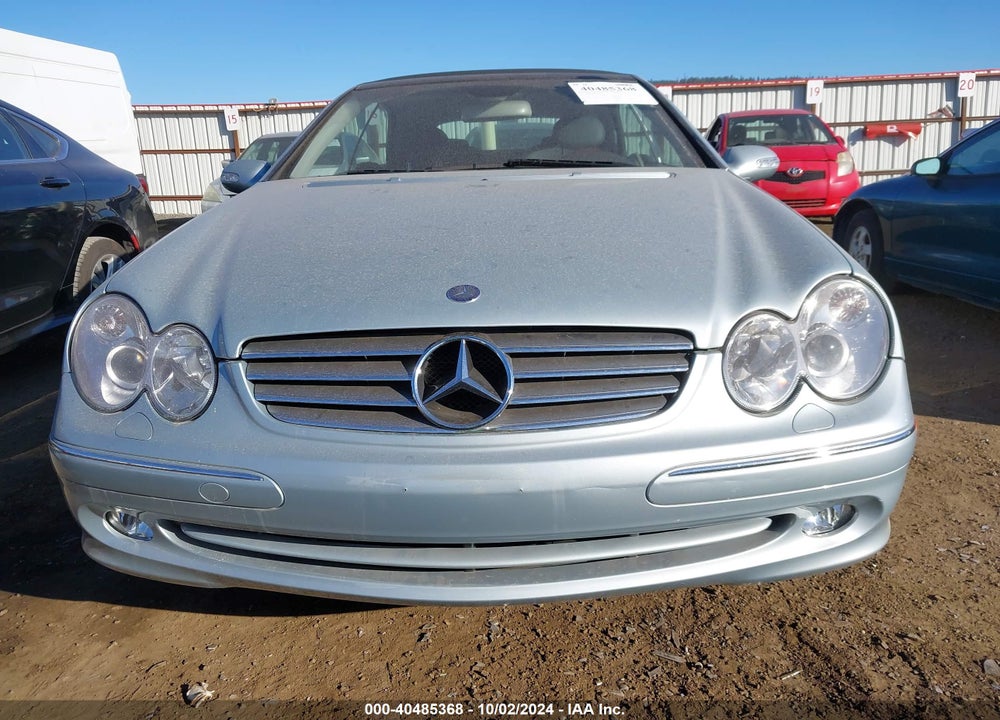 2005 MERCEDES-BENZ CLK 320 VIN: WDBTK65G45T050131