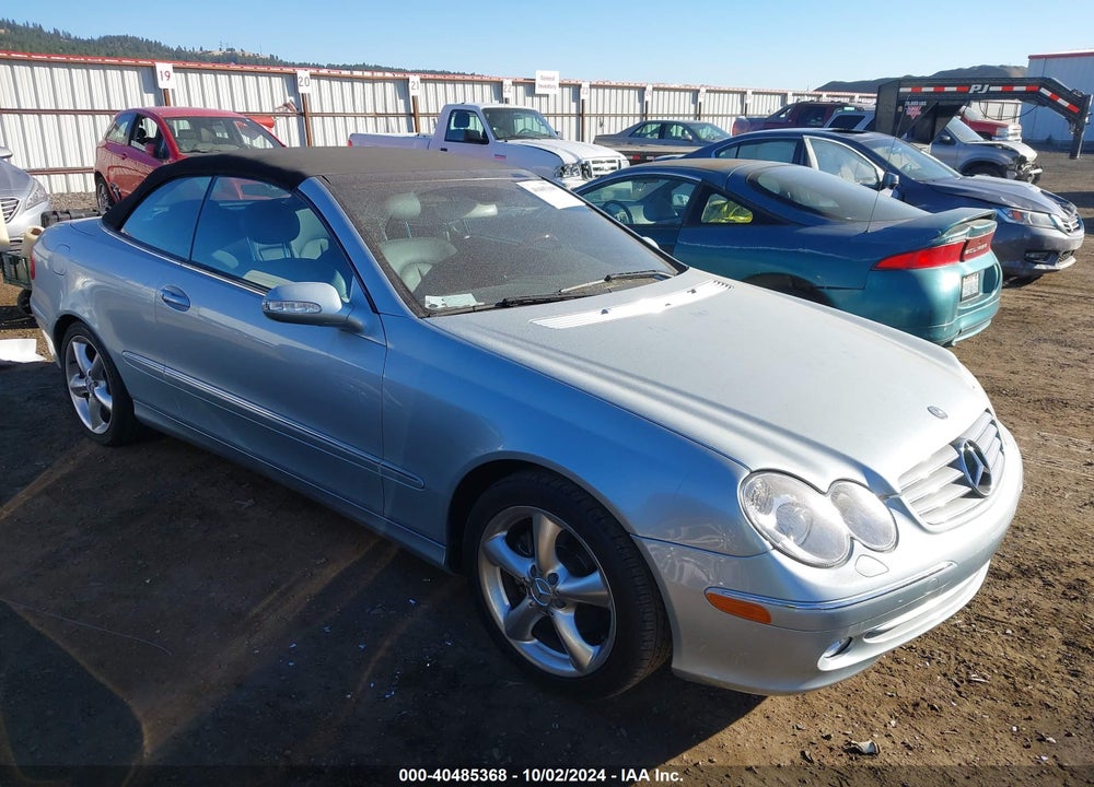 2005 MERCEDES-BENZ CLK 320 VIN: WDBTK65G45T050131