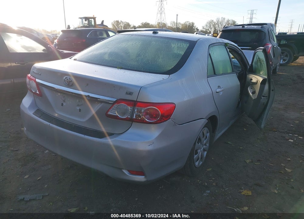 2011 TOYOTA COROLLA LE VIN: JTDBU4EEXB9151659