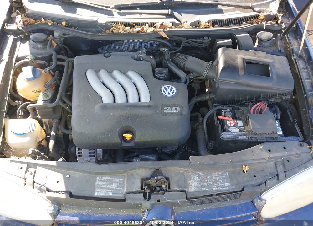 2000 VOLKSWAGEN GOLF GLS VIN: WVWGC21J3YW682759