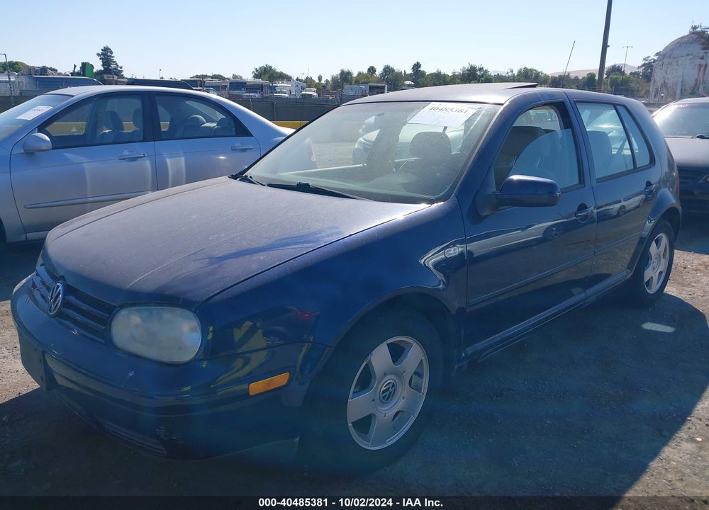 2000 VOLKSWAGEN GOLF GLS VIN: WVWGC21J3YW682759