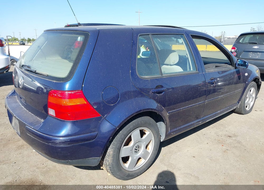 2000 VOLKSWAGEN GOLF GLS VIN: WVWGC21J3YW682759