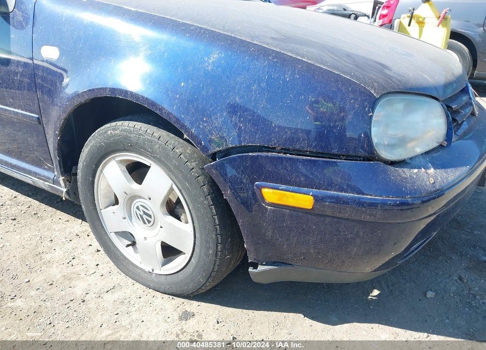 2000 VOLKSWAGEN GOLF GLS VIN: WVWGC21J3YW682759