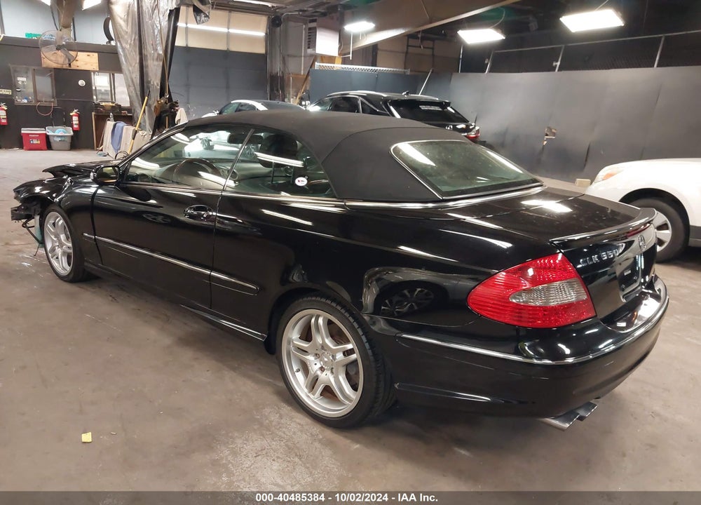 2008 MERCEDES-BENZ CLK 550 VIN: WDBTK72G38T089758