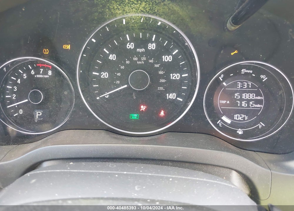 2016 HONDA HR-V EX VIN: 3CZRU5H50GM731585